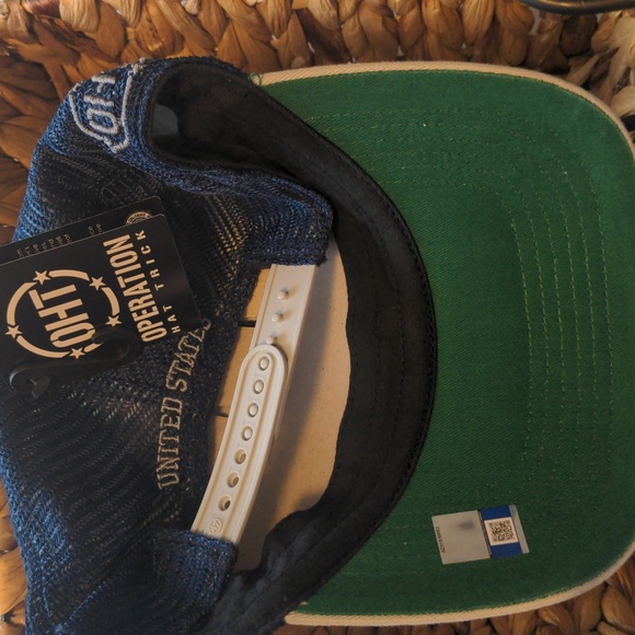 NWT '47 Brand American Flag Grey and Navy Baseball Hat Cap USA - Picture 4 of 8